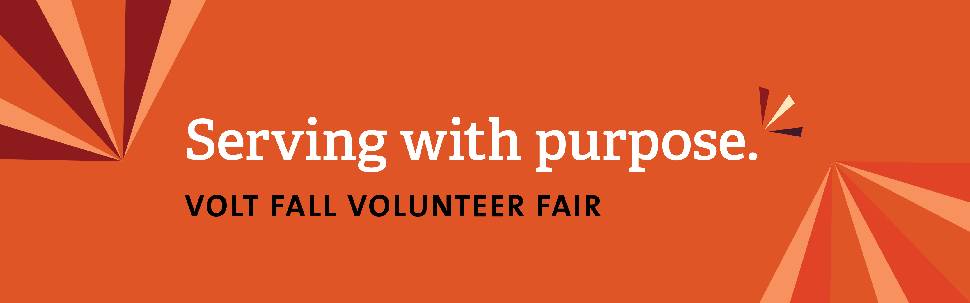 Fall 2023 VOLT Volunteer Fair Theme